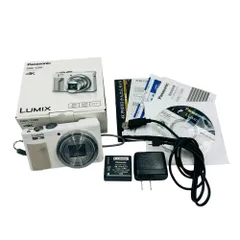 ■美品 Panasonic LUMIX DMC-TZ85 ホワイト 4K対応 コンパクトデジタルカメラ 元箱付 付属品一式2418667,2418667のサムネイル