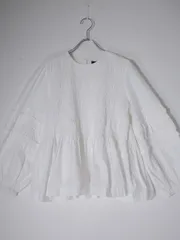 ne Quittez pasヌキテパ 2025SS TOMORROWLANDトゥモローランド別注BLACK FINE POPLIN シャツ【フリー】【LTSA78577】のサムネイル