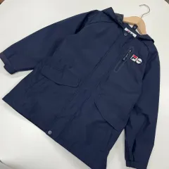 130 FILA フィラ キッズ ネイビー ウィンドブレーカー