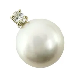 美品 ノーブランド  ペンダントトップ K18ゴールド/パール ゴールド レディース 真珠【中古】【送料無料】