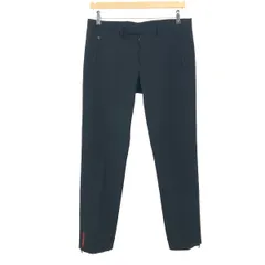 PRADA プラダ 裾ジップパンツ サイズ:52 ナイロン スポーツ   ブラック メンズ / 240001194212のサムネイル