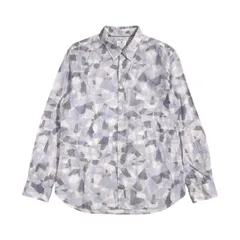 LANVIN en Bleu ランバンオンブルー 総柄 ジオメトリック 長袖シャツ 52/メンズのサムネイル