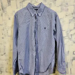 POLO RALPH LAUREN メンズ CHECK KARA シャツ L