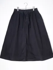 MHL.エムエイチエルMARGARET HOWELLマーガレットハウエル COTTON RAMIE TOUGH POPLIN ドローストリングギャザースカート【2】【LSKA75753】のサムネイル