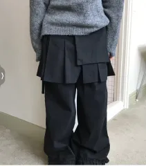 ラップスカートキュロット