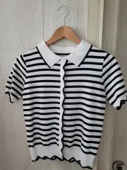 ストライプ ニット