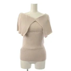 マイストラーダ Mystrada ニット セーター 38 ピンク ノースリーブ /JP