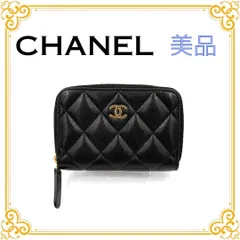✨️美品✨️ シャネル マトラッセ ココマーク レディース コインケース 黒