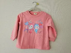 アンパンマン ピンク スウェット Tシャツ 100 新品