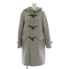 グリーンレーベルリラクシング ユナイテッドアローズ green label relaxing ダッフルコート ミディアム丈  38 グレー /LP ■MA