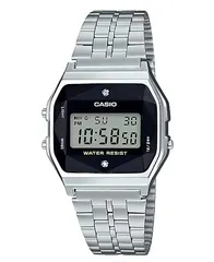 【新品】＜天然ダイヤモンド＞CASIO A159WAD-1D チープカシオ 並行輸入品【クーポン利用で、18,400円】