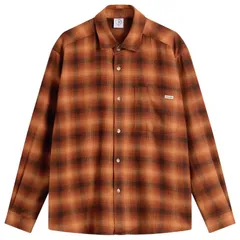 ポーラー スケート カンパニー メンズ トップス シャツ Polar Skate Co Shadow Check Mitchell Shirt Caramel チェックのサムネイル