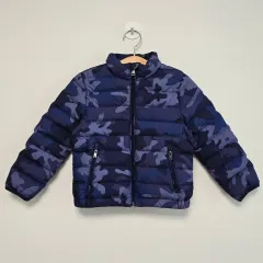 4T ポロ Ralph Lauren(ラルフローレン) キッズ 軽量 ダウン ネイビー