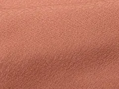 平和屋着物■上質な色無地　吉祥地紋　小豆色　正絹　逸品　CABD6186fb