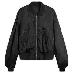 リックオウエンス レディース アウター ジャケット・ブルゾン Rick Owensecchia Flight Jacket Black ブラックのサムネイル
