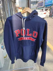 ポロ ラルフローレン 1967 ロゴ フーディー ネイビー Sサイズ