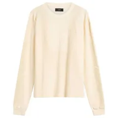 アミリ メンズ トップス Tシャツ AMIRI Bones Long Sleeve TShirt Ivory アイボリー