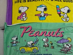 ソンウォルタオル スヌーピー ビーチタオル (デザイン 2 犬 いろいろ はい)