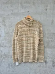 ケーブルニット ウールセーター