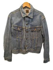 Lee デニムジャケット size:40 101-J 70s 襟スレ・ダメージ有