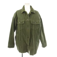 ザラ ZARA コーデュロイ ジャケット 上着 XS カーキ /JP