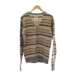 リーバイス Levi's カーディガン S 総柄 グレー/LP ■MA