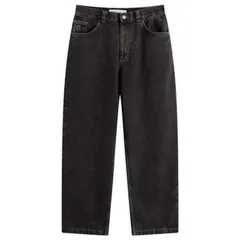 ポーラー スケート カンパニー メンズ ボトムス デニムパンツ ジーンズ Polar Skate Co Big Boy Jeansilver Black ブラックのサムネイル
