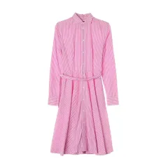 ポロ Ralph Lauren(ラルフローレン) ストライプ シャツ ワンピース