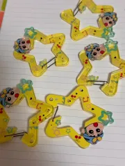 クレヨンしんちゃん 星型 カラビナ キーリング セットで販売