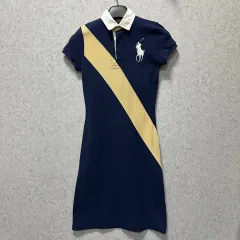 85 ポロ Ralph Lauren(ラルフローレン) レディース 半袖 カラー ワンピース