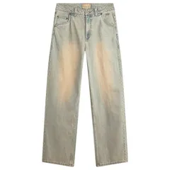 ダイム メンズ ボトムス カジュアルパンツ デニム Dime Baggy Denim Pantsandblasted Sky Blue ブルーのサムネイル