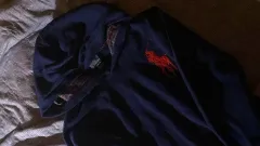 ポロラルフローレン ビックポニー チェック ネイビー フーディー