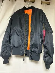 アルファ インダストリーズ MA-1 ブラック MA-1ジャケット