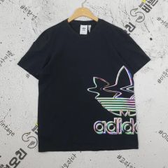 adidas(アディダス) ADIDAS 電気 半袖 ティー 黒 L 1000254