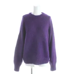 アングリッド UNGRID ニット セーター モヘヤ混 長袖 F 紫 パープル /AP