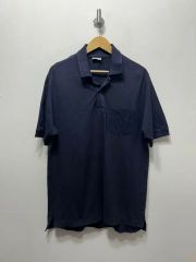 ラコステ ネイビ― 半袖 ポケット ピケ Tシャツ XL