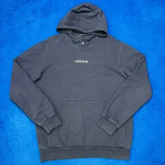 adidas(アディダス) 裏起毛 フード付きTシャツ XL