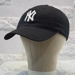 L3-8: MLB ニューヨーク・ヤンキース Classic ブラック ベースボールキャップ 56-59cm