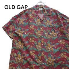 90s OLD GAP リネン レーヨンシャツ 開襟 - メルカリ