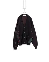 BAL　バル　JACQUARD WOOL CARDIGANジャガードウールカーディガン_iD260321-006のサムネイル