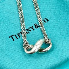 Tiffany & Co. ティファニー ダブルループ ネックレス シルバー美品