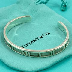 U*T様 K18 SV925 TIFFANY サークルフック バングル YG コ - メルカリ