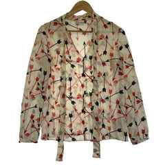 marimekko UNIKKO ブラウス 36花柄 52203-1-48172 - メルカリ