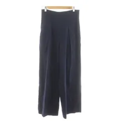 スタイリング styling/ 23AW ワイドパンツ テーパード 0 紺 ネイビー ストライプ柄 /RR