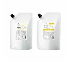 <H4-3> シュワルツコフ BCクア カラーセーブ シャンプー 600ml & トリートメント 600g レフィルセットのサムネイル