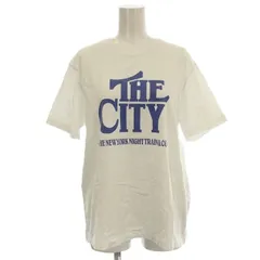 ジャーナルスタンダード レリューム JOURNAL STANDARD relume CITYロゴTEE 24-070-462-8202 Tシャツ 半袖 F 白 ホワイト /☆G