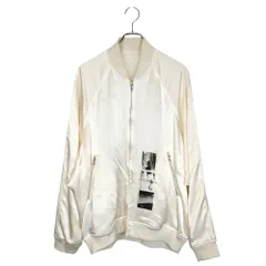 JULIUS ユリウス 24AW Acetate Vintage Satin Printed Blouson リバーシブル サテン プリント ブルゾン ジャケット 867BLM1 3 オフホワイト メンズのサムネイル