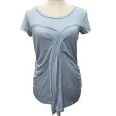 スポーツマックスコード マックスマーラ SPORTMAX CODE タグ付き Tシャツ カットソー 半袖 変形デザイン M 水色 17-97-10702 ■IBO91のサムネイル