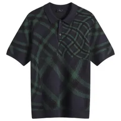 ダイム メンズ トップス ポロシャツ Dime Antique Polo Navy Multi ネイビーのサムネイル