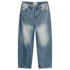 ダイム メンズ ボトムス デニムパンツ ジーンズ Dime Classic Baggy Denim Jeansandblasted Indigo インディゴのサムネイル